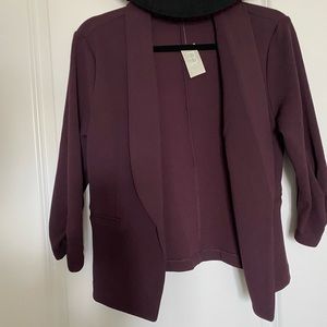 Medium Maroon Blazer